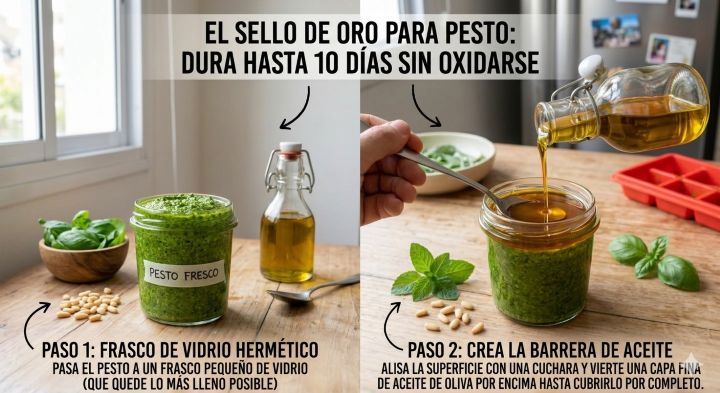 Imagen ilustrativa de: El Sello de Oro para Pesto