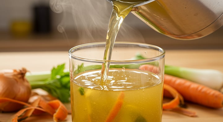 Imagen ilustrativa de: Reutiliza el agua de cocción de verduras